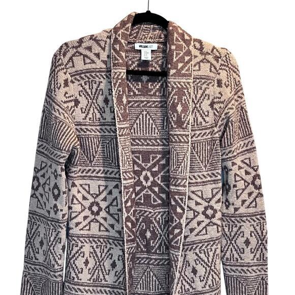 NWOT:‎ Williamrast Open Belted Cardigan Sweater Medium ( J-296) - Picture 4 of 6